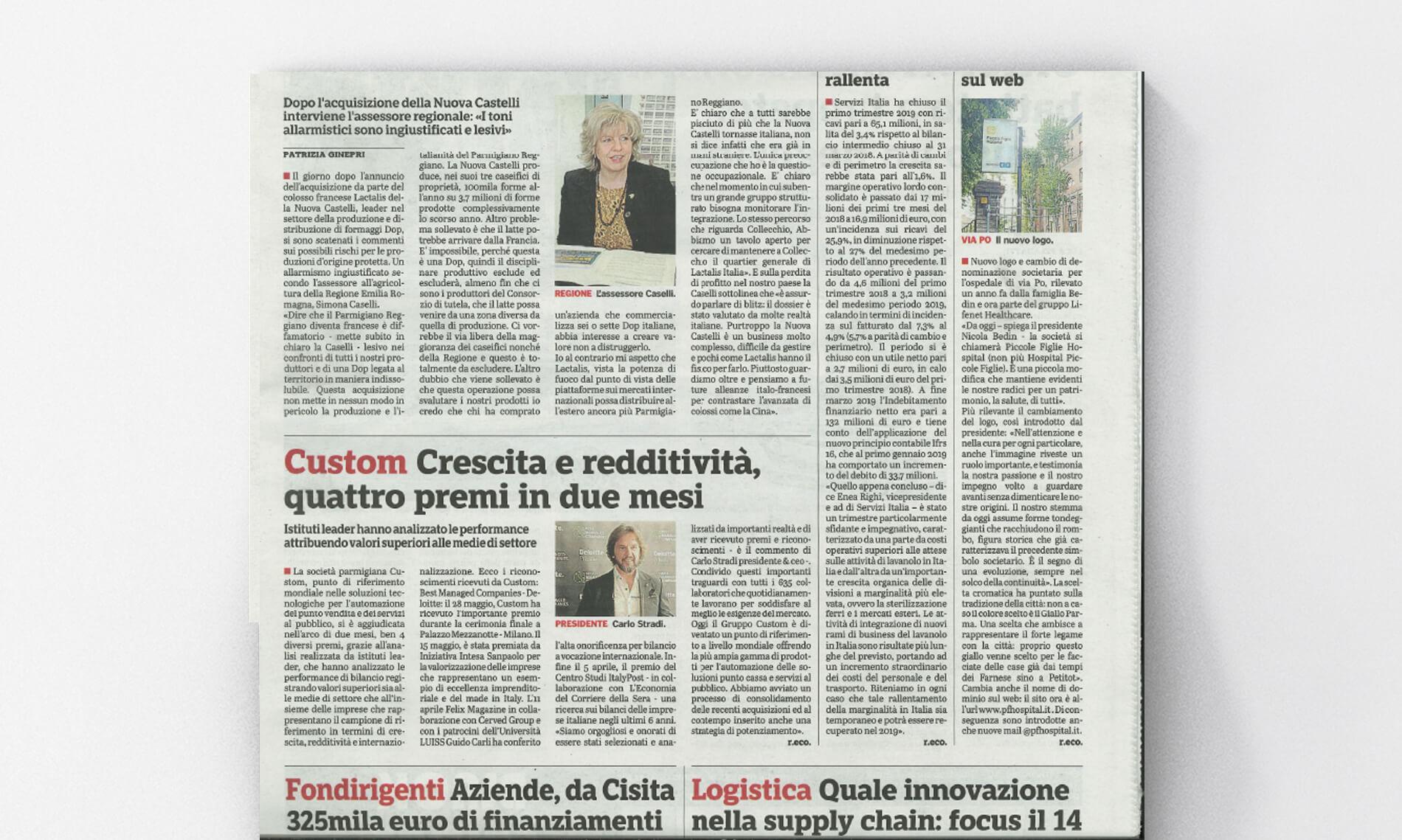 Crescita e Redditività, quattro premi in due mesi