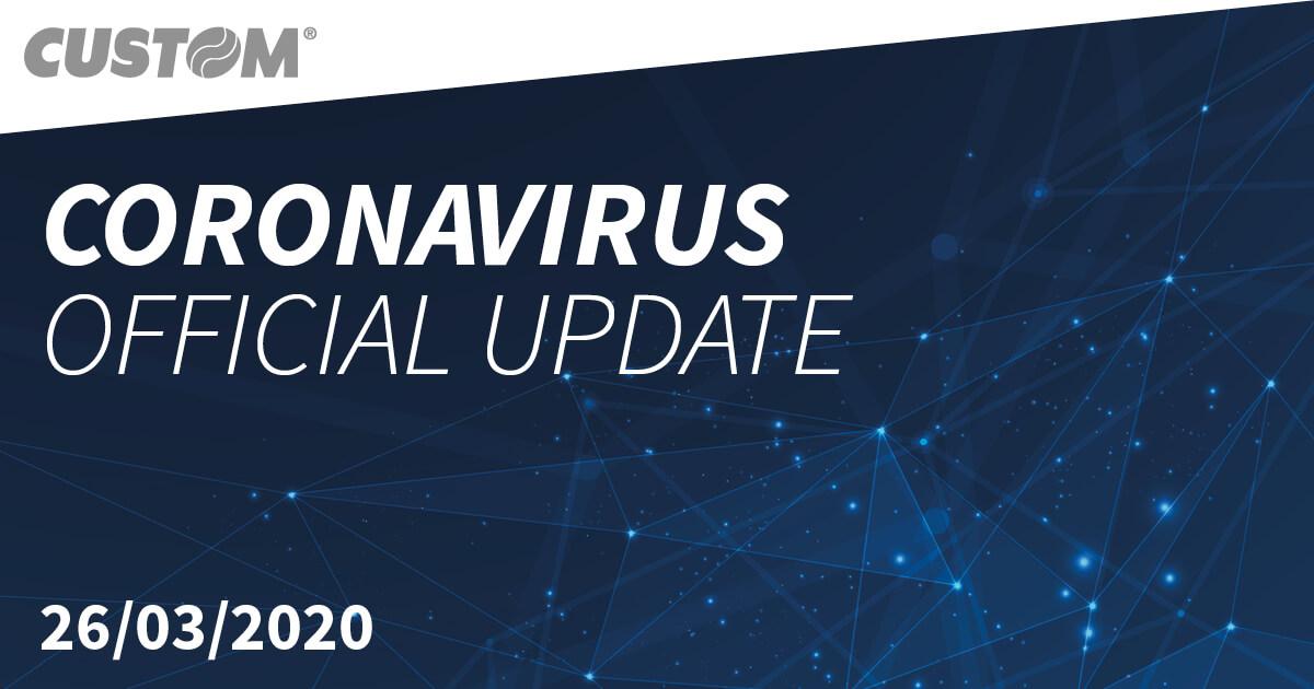 CORONAVIRUS - Neues offizielles Update
