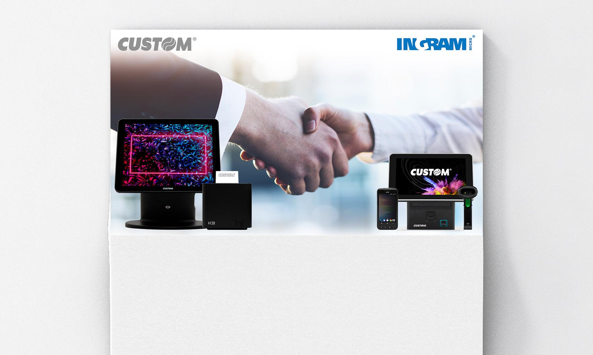 Custom kündigt die neue Partnerschaft mit Ingram Micro an, dem Giganten des globalen Vertriebs