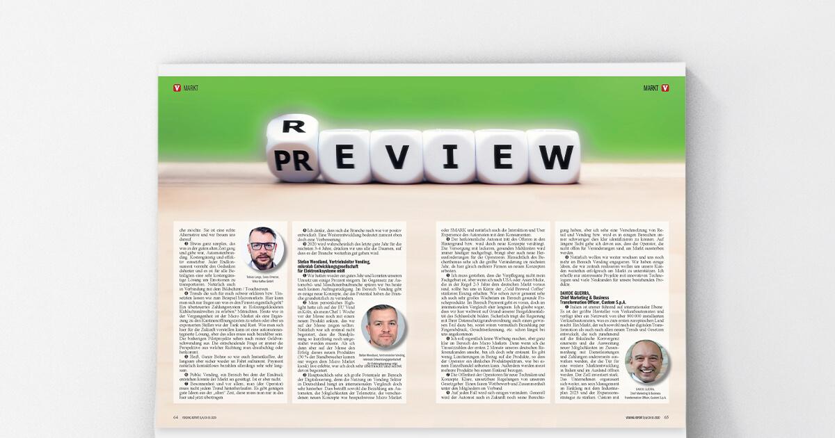 Vending Report - VR DACH 01-2020