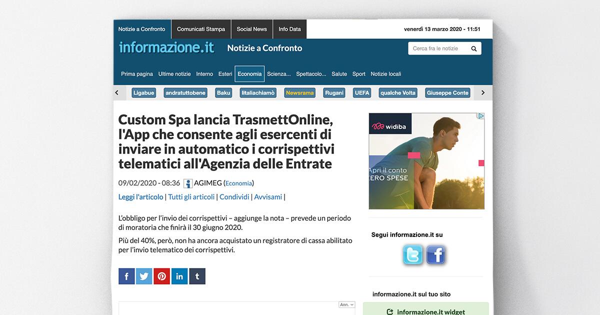TrasmettOnline su informazione.it