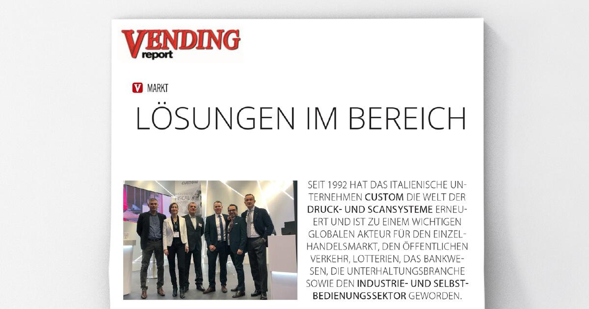 Vending Report - Self-Payment Solutions