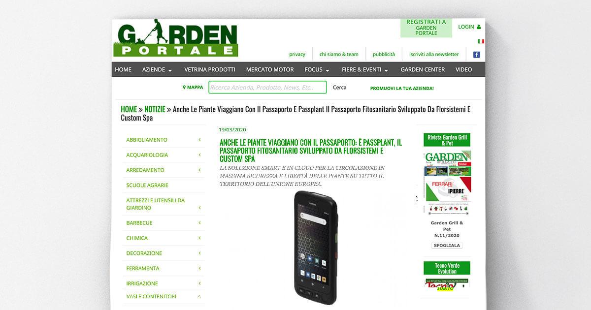 Garden Portale - PassPlant
