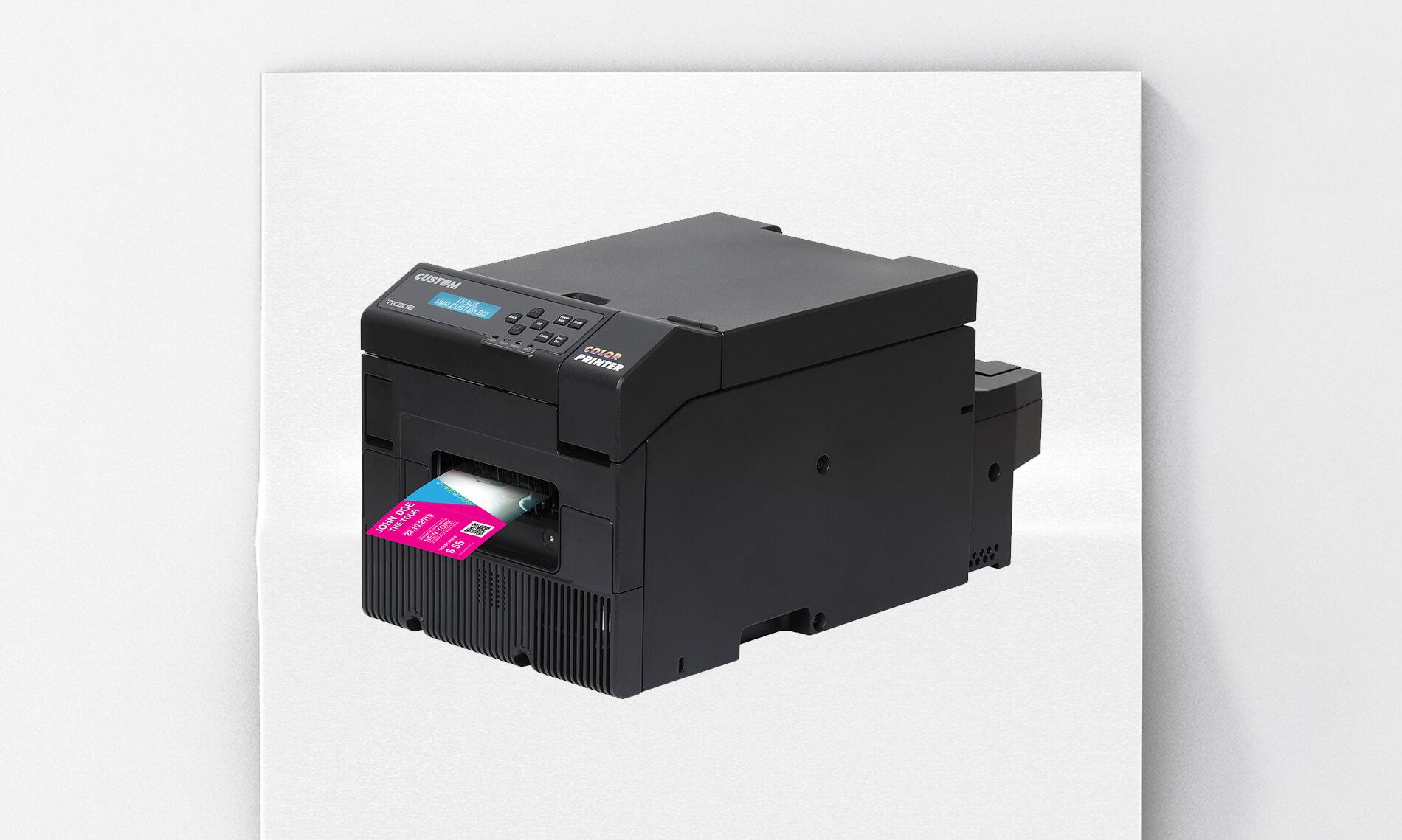 La impresora LED a color más pequeña: TK306 REAL R-EVOLUTION