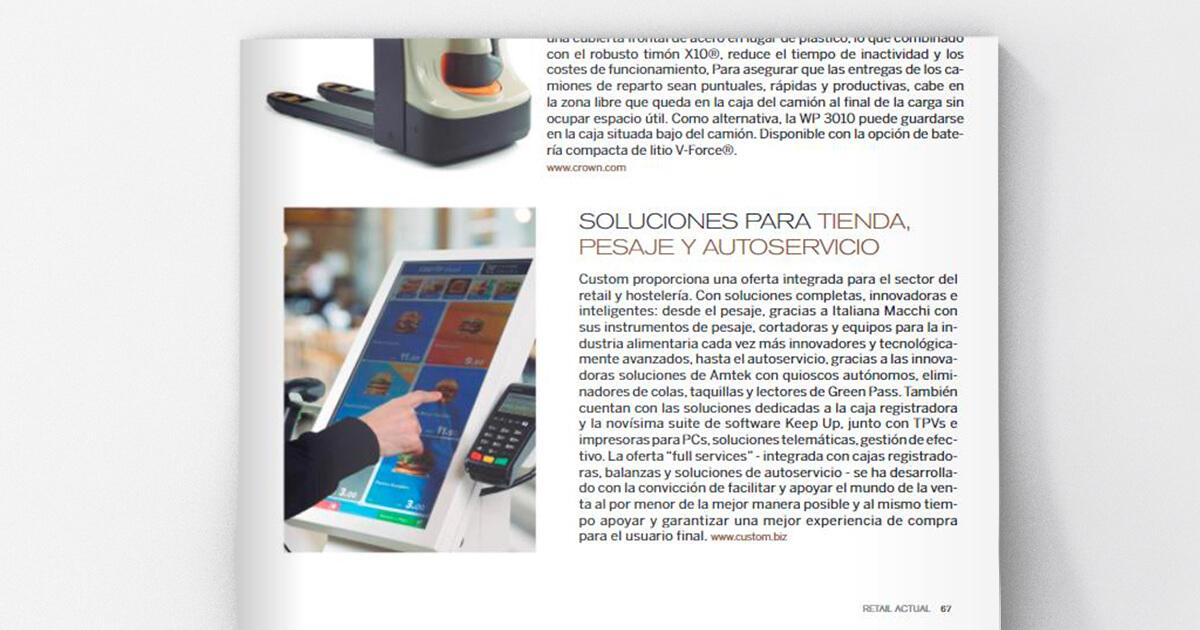 Retail Actual - Custom in the Spanish Press