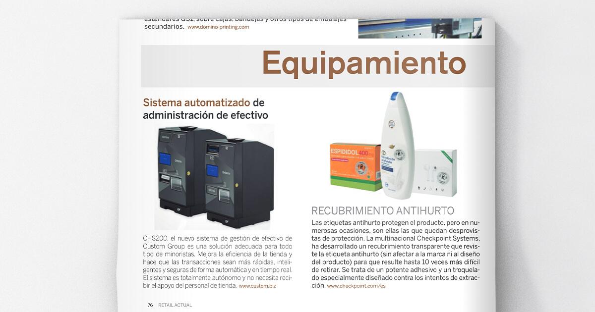 Retail Actual - Sistema automatizado de gestão de numerário
