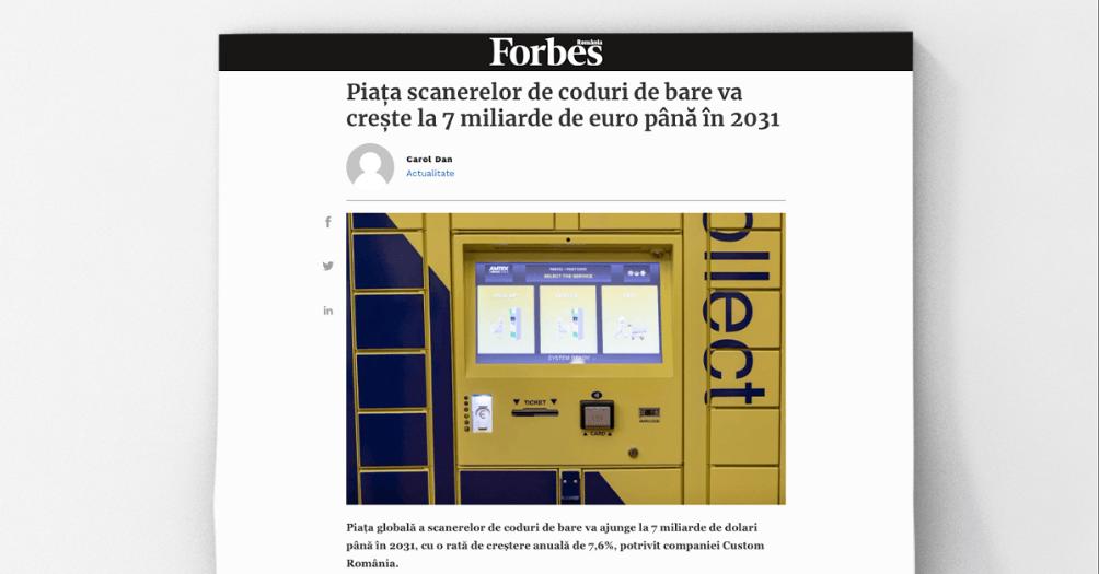 Forbes - Custom y CPE en la prensa rumana