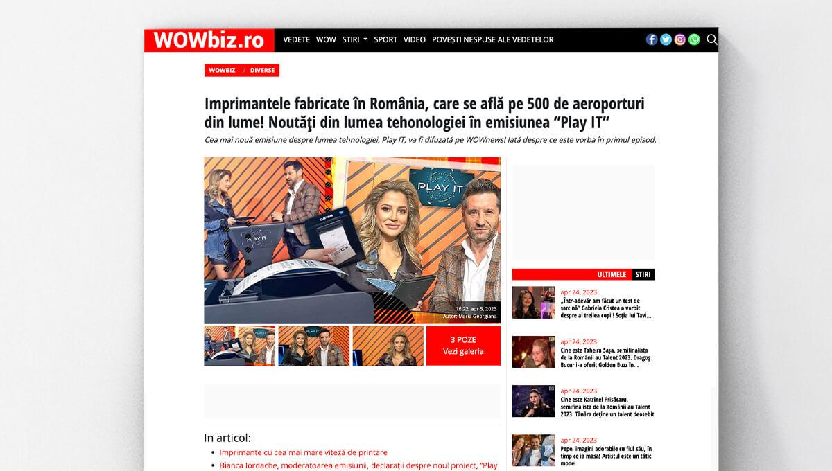 WOWBiz - Parliamo d'innovazione: Edmond Mironica di CPE intervistato da Play IT