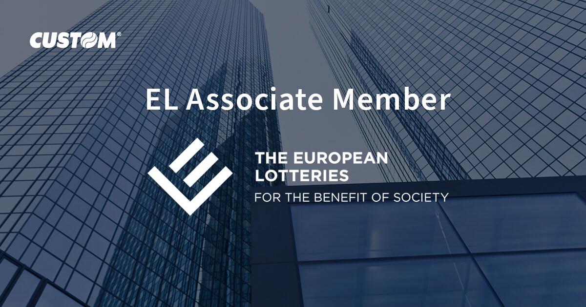 Custom成为欧洲彩票协会（European Lottery Association，ELA）准会员