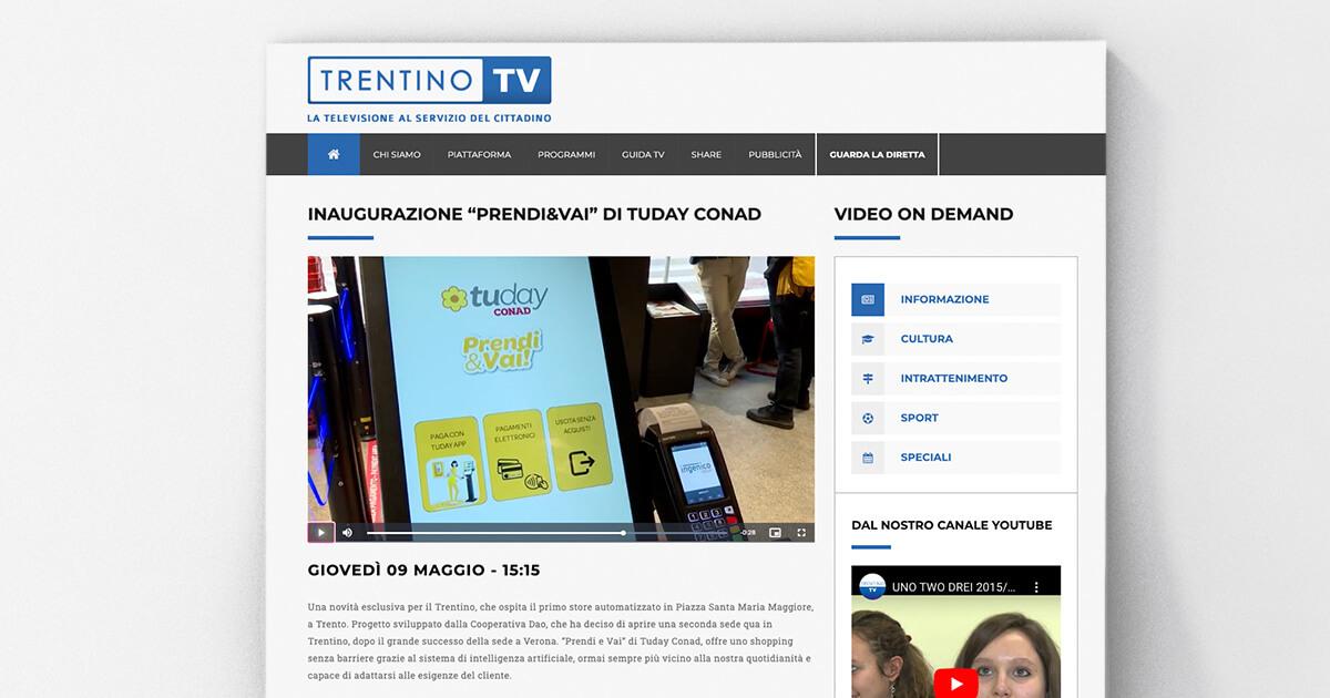Trentino TV - Inaugurazione “Prendi&Vai” di Tuday Conad