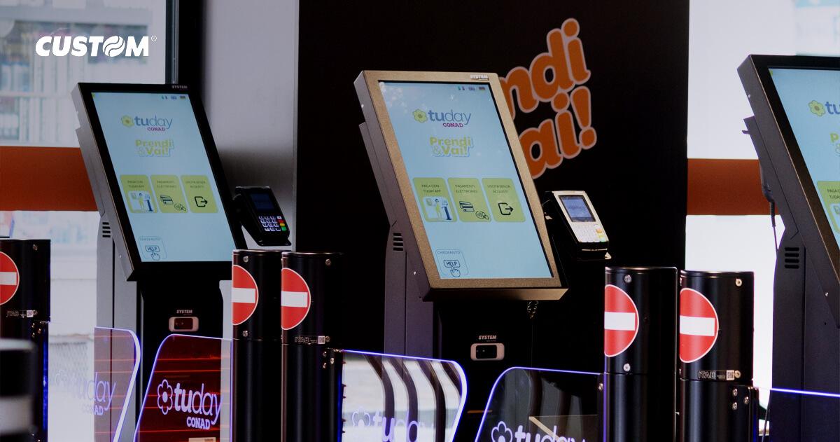 Custom annonce l'inauguration à Trente du deuxième magasin autonome de la Coopérative DAO
