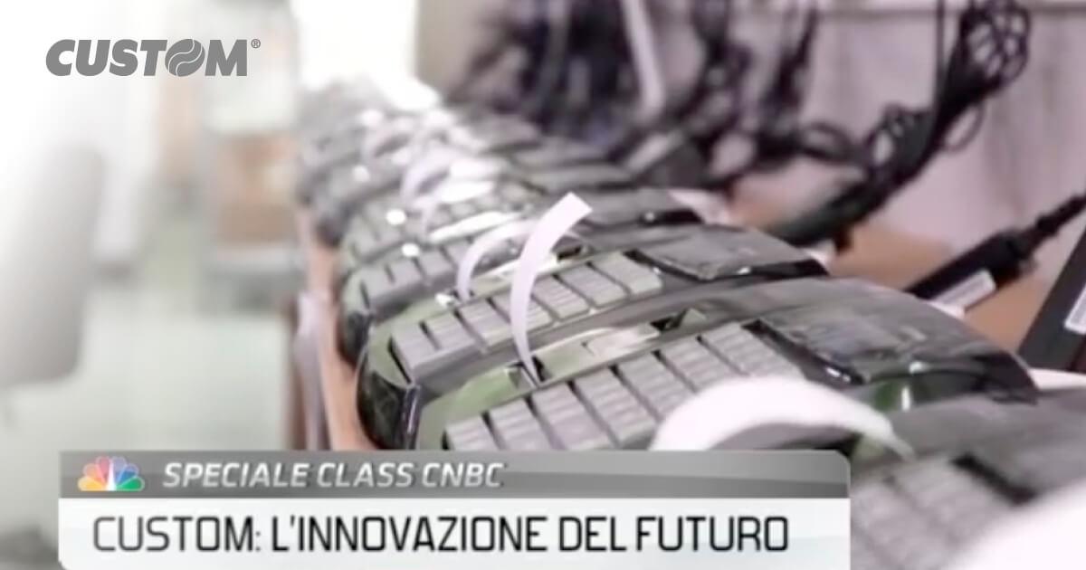 O GRUPO CUSTOM NO AR NA CLASS CNBC
