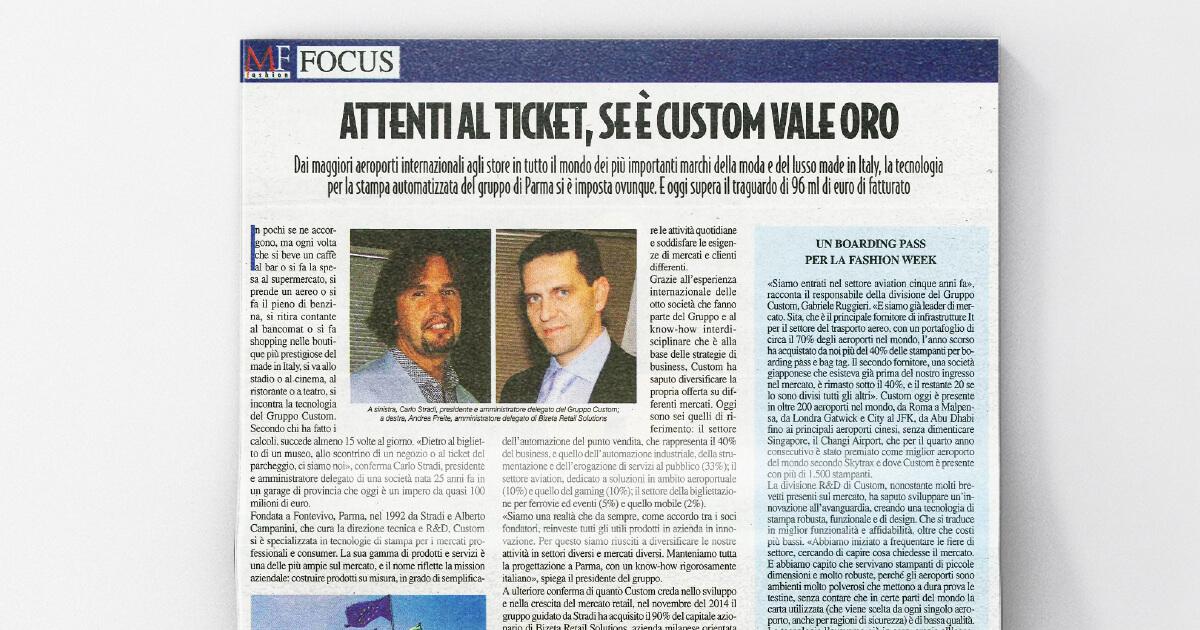 MF FASHION-MILANO FINANZA