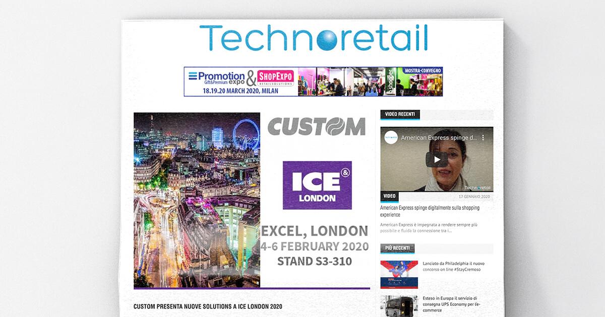 Custom presenta nuove solutions a ICE London 2020