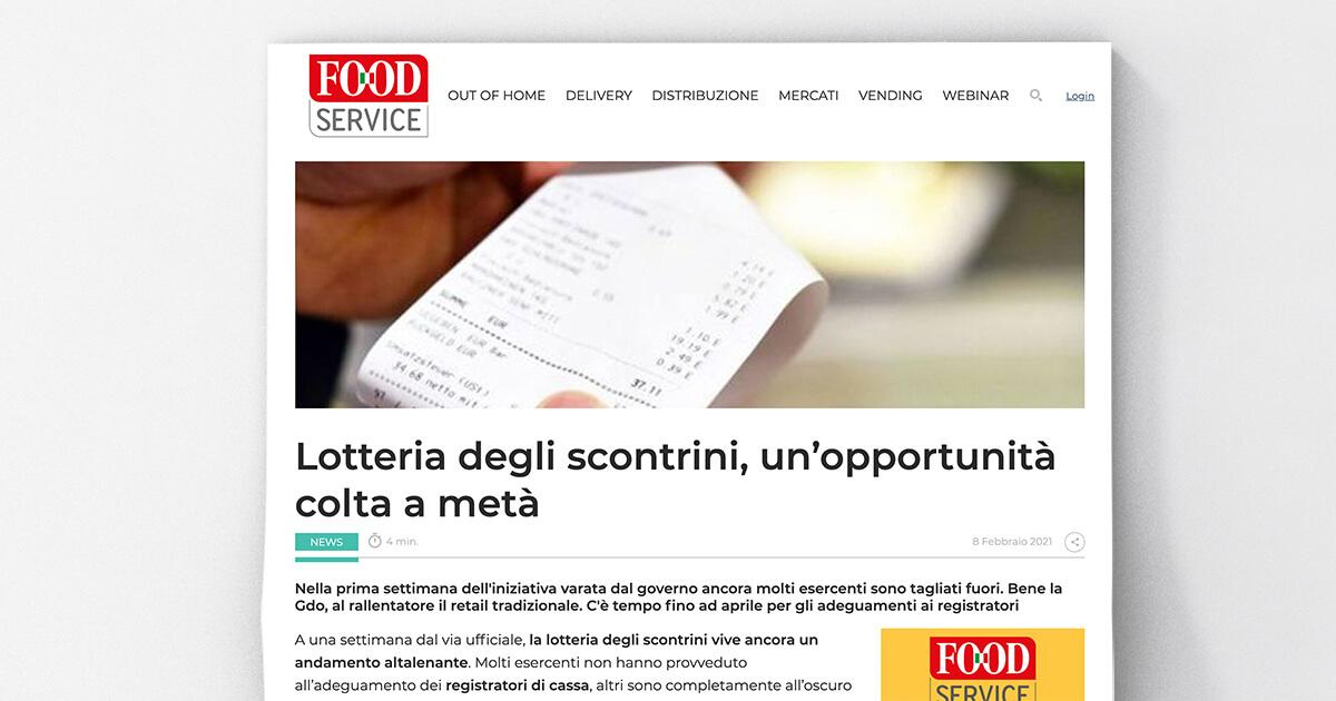 Food Service - Lotteria degli scontrini, un’opportunità colta a metà