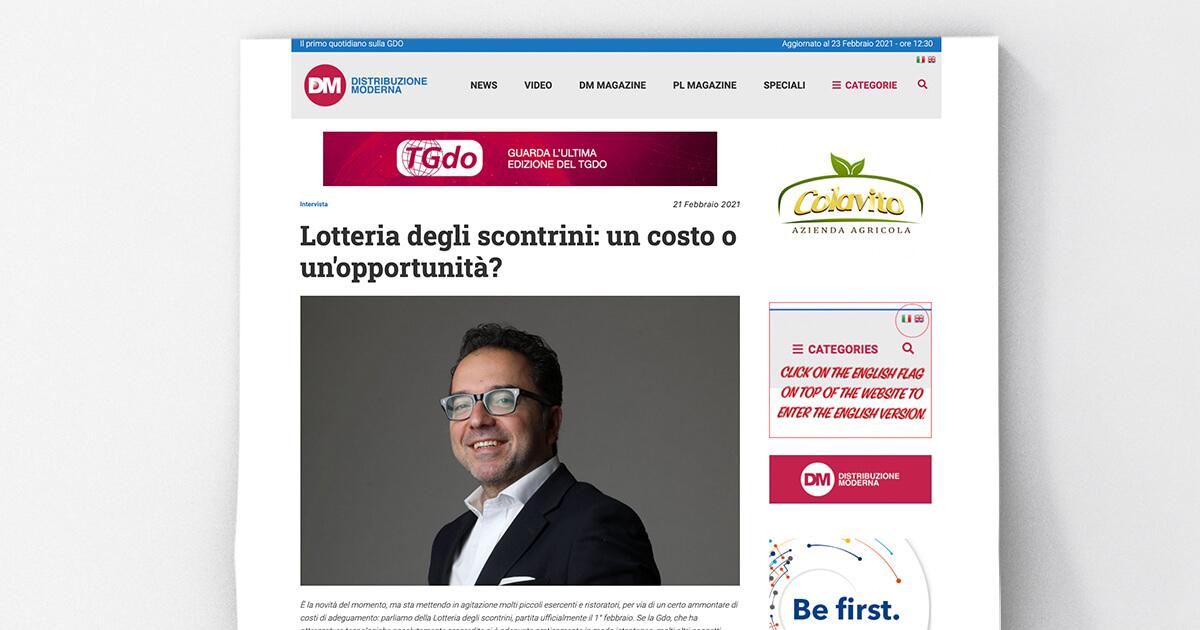 Distribuzione Moderna - Lotteria degli scontrini: un costo o un'opportunità?