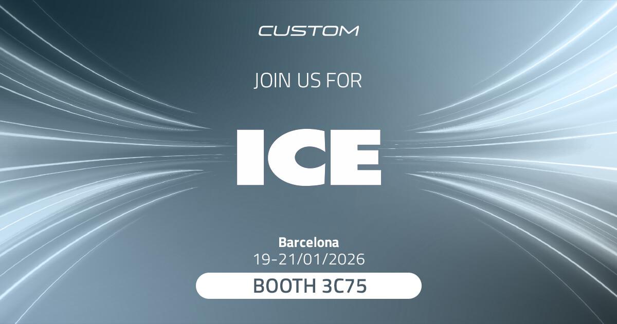 Custom auf der ICE 2026 - Barcelona