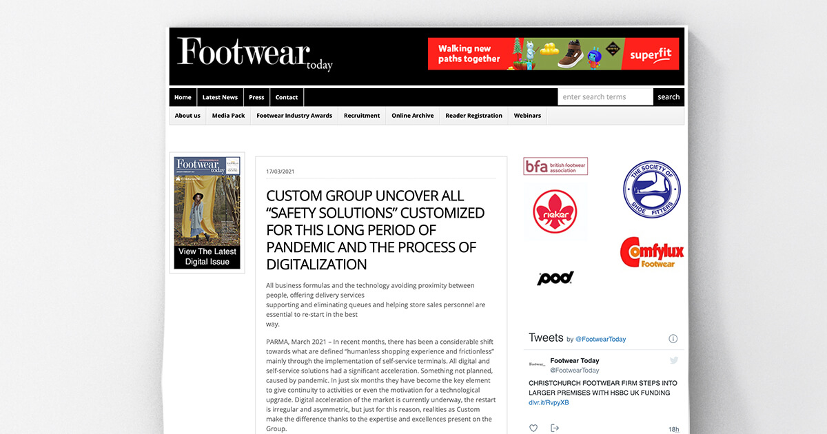 thumb_Footwear Today - Custom Group uncover all “safety solutions” customized for this long period of pandemic and the process of digitalization