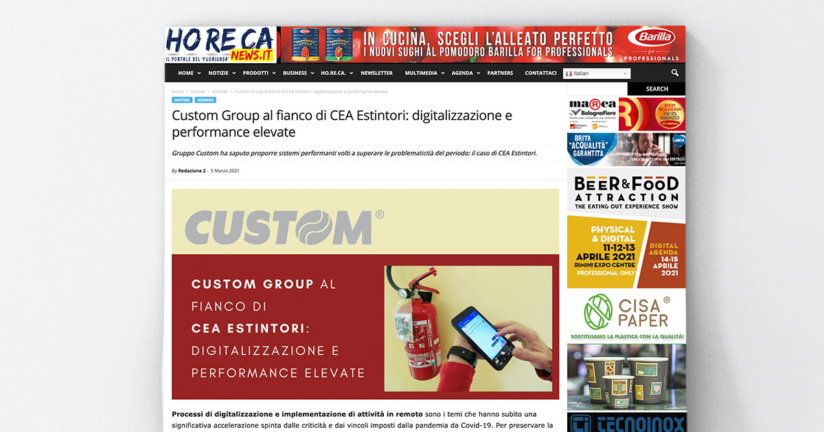 thumb_Horeca News - Custom Group al fianco di CEA Estintori: digitalizzazione e performance elevate
