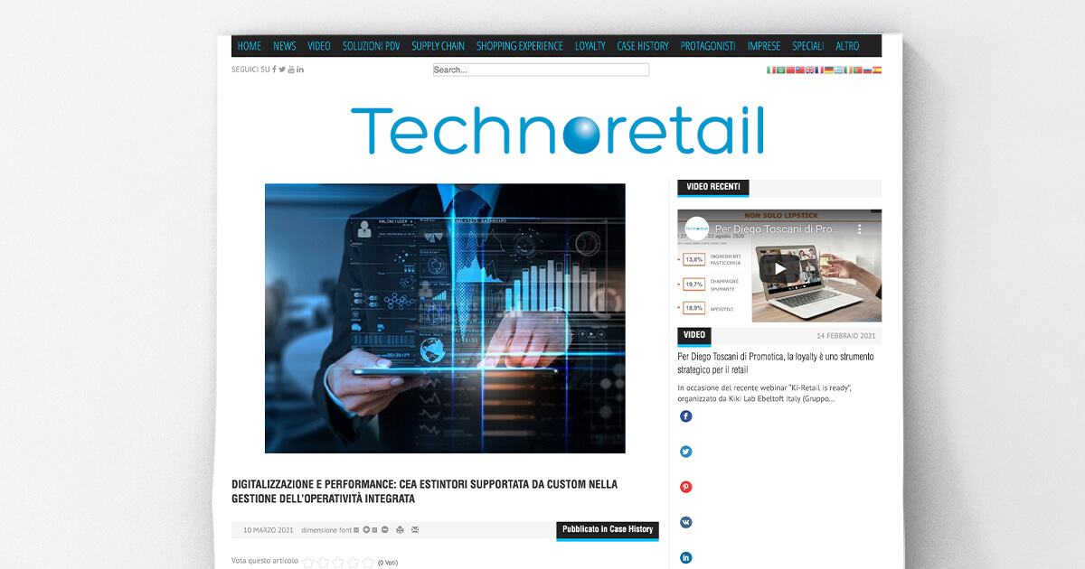 thumb_Technoretail - Digitalizzazione e performance: CEA Estintori supportata da Custom nella gestione dell'operatività integrata
