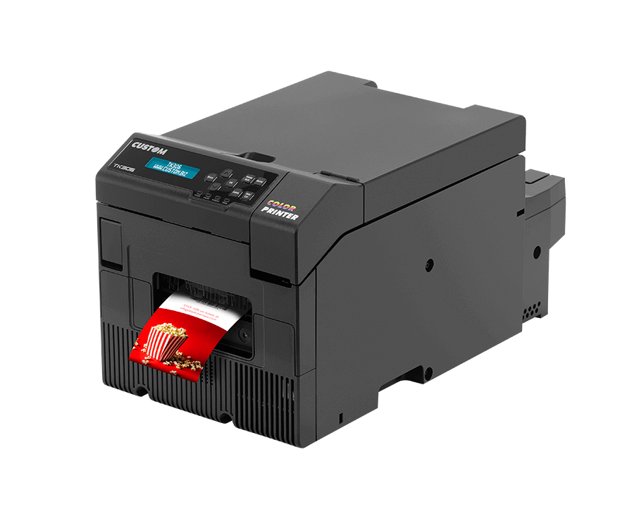 TK306  Impresora LED a color de 3 para etiquetas y boletos