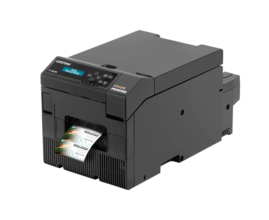 TK306, Impresora LED a color de 3 para etiquetas y boletos