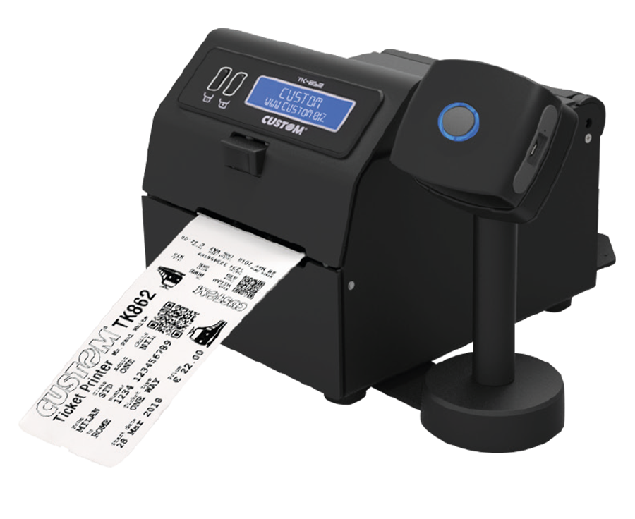 TK862 RFID ticket printer Custom SPA
