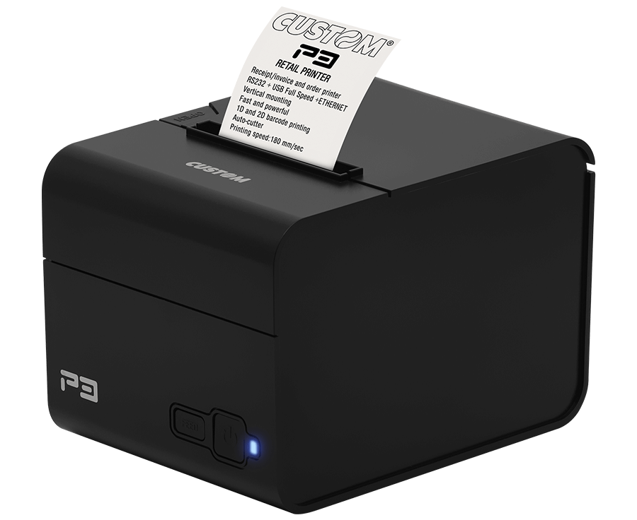 P3 | POS Printer Retail and | Custom S.p.A. |