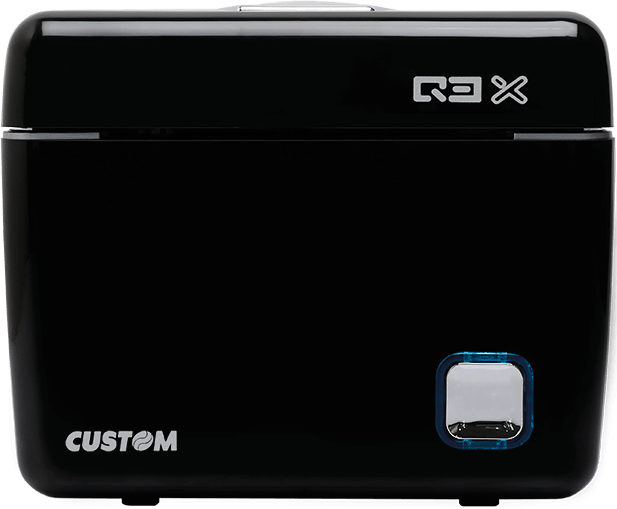 Front view of the POS printer Q3X